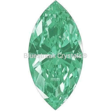 Swarovski Zirconia Marquise Pure Brilliance Cut Fancy Green-Swarovski Cubic Zirconia-3x1.5mm - Pack of 100 (Wholesale)-Bluestreak Crystals