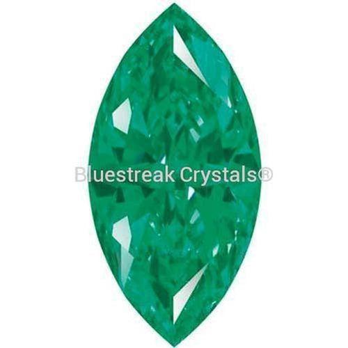 Swarovski Zirconia Marquise Pure Brilliance Cut Green-Swarovski Cubic Zirconia-3x1.5mm - Pack of 100 (Wholesale)-Bluestreak Crystals