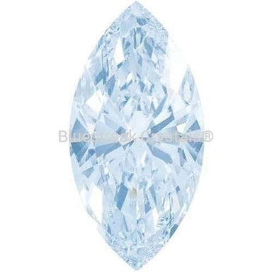 Swarovski Zirconia Marquise Pure Brilliance Cut Greyish Blue-Swarovski Cubic Zirconia-3x1.5mm - Pack of 100 (Wholesale)-Bluestreak Crystals