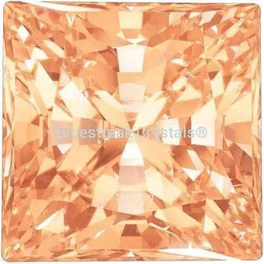 Swarovski Zirconia Square Princess Pure Brilliance Cut Amber-Swarovski Cubic Zirconia-1.5mm - Pack of 200 (Wholesale)-Bluestreak Crystals