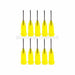 Syringe Dispensing Tips Yellow 20 Gauge-Glue-Pack of 10-Bluestreak Crystals