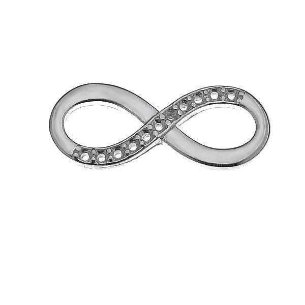 Sterling Silver (925) Infinity Setting for PP4 Chatons