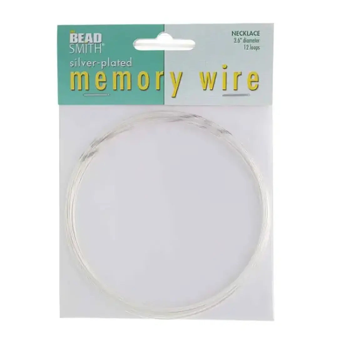 Silver Plated Memory Wire for Necklaces