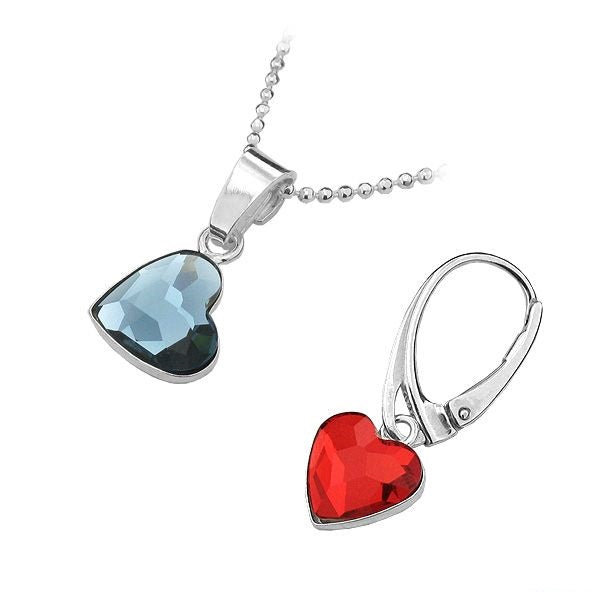 Sterling Silver (925) Pendant Setting For Heart Shaped Flatbacks