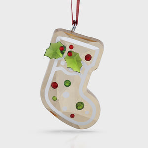 Swarovski Holiday Cheers Gingerbread Stocking Ornament