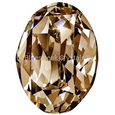 Preciosa Fancy Stones Oval Smoked Topaz-Preciosa Fancy Stones-8x6mm - Pack of 144 (Wholesale)-Bluestreak Crystals