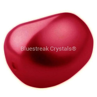 Preciosa Pearls Elliptic Bordeaux-Preciosa Pearls-11x9.5mm - Pack of 10-Bluestreak Crystals