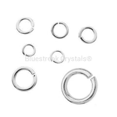 Sterling Silver (925) Oval Open Jump Rings