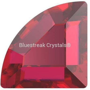 Swarovski Hotfix Flat Back Crystals Connector (2715) Scarlet-Swarovski Hotfix Flatback Crystals-3mm - Pack of 12-Bluestreak Crystals